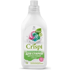 Изображение товара Гель для стирки GRASS CRISPI для цветного белья, концентрат, экологичный, 1 л