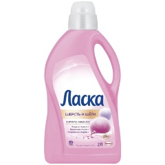 Изображение товара Гель для стирки ЛАСКА Восстановление Шерсть и Шелк, 2 л