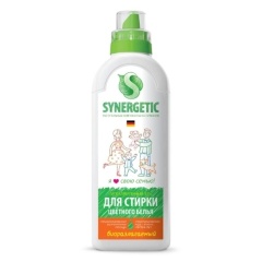 Изображение товара Гель для стирки SYNERGETIC для цветного белья, 750 мл