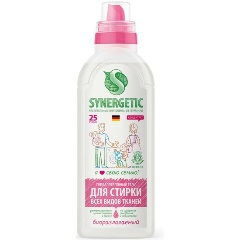 Изображение товара Гель для стирки SYNERGETIC универсальный, 750 мл