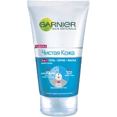 Изображение товара Гель для умывания Garnier Чистая Кожа 3в1 Очищающий, 150 мл