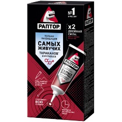 Изображение товара Гель от тараканов и муравьёв РАПТОР 75 мл для борьбы с насекомыми