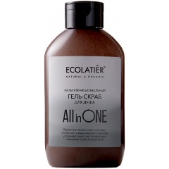 Изображение товара Гель-скраб для душа Ecolatier All In One, 400 мл