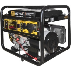 Изображение товара Бензиновый генератор Huter DY11000LX-электростартер 8.5 кВт 220 В