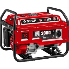 Изображение товара Генератор бензиновый ЗУБР СБ-2800, серия «МАСТЕР»
