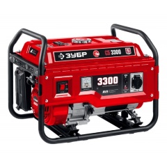 Изображение товара Бензиновый генератор ЗУБР СБ-3300 МАСТЕР 3 кВт 220 В 4-тактный с AVR