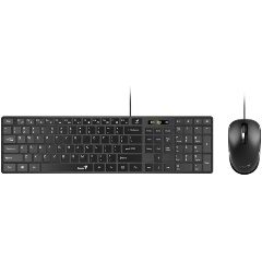 Изображение товара Комплект клавиатура и мышь Genius SlimStar C126 черный (31330007402)