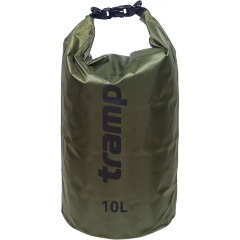 Изображение товара Гермомешок Tramp TRA-111 ПВХ Diamond RipStop 10л, оливковый