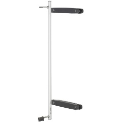 Изображение товара Зажим для крепления на балясины GEUTHER Easylock Plus серый для защиты лестничных проемов