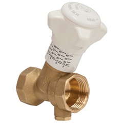 Изображение товара Клапан балансировочный Giacomini R206B-1, балансировочный статический, компактный, DN-20, 3/4"