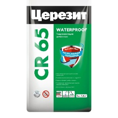 Изображение товара Гидроизоляционная смесь Ceresit CR 65 Waterproof, 5 кг