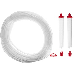 Изображение товара Гидроуровень,удлиненная колба, рельефная градуировка, 25м, MATRIX, 37095