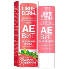 Изображение товара Гигиеническая помада LIBREDERM АЕВИТ Дикая клубника 4 г