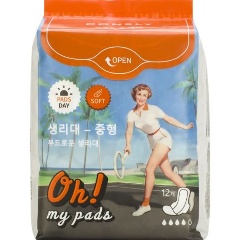 Изображение товара Прокладки гигиенические прокладки CONSLY Oh! My Pads, 12 шт