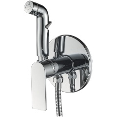 Изображение товара Смеситель для биде HAIBA HB55505 латунь хром однорычажный встраиваемый