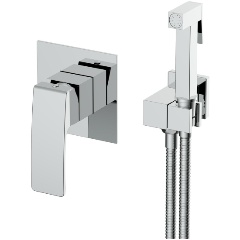 Изображение товара Встраиваемый смеситель для биде Raglo R01.53 с гигиеническим душем хром