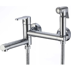 Изображение товара Гигиенический душ со смесителем и изливом Savol S-FXQ010, хром