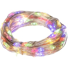 Изображение товара Гирлянда NEON-NIGHT Роса с трансформатором 20 м, 200 LED, цвет свечения мультиколор (303-209)