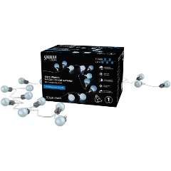 Изображение товара Гирлянда садовая на солнечной батарее Gauss 10 LED ламп Большие Шары Белый свет, 1/24