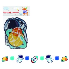 Изображение товара Растяжка Веселый хоровод Космос 2, 5 м - яркое украшение для праздника