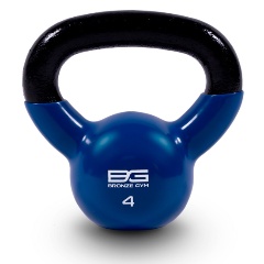 Изображение товара Гиря BRONZE GYM в виниловой оболочке 4 кг