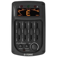 Изображение товара Гитарный эквалайзер Cherub GS-3 врезной, 4-х полосный