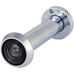 Изображение товара Глазок дверной, оптика пластик Fuaro DV-ECO 4/130-70/ECO-Z (VIEWER 4 DVZ eco) CP хром