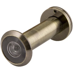 Изображение товара Глазок дверной, оптика пластик Fuaro DV 3/90-50/Z (VIEWER 3 DVZ) AB бронза