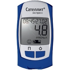 Изображение товара Глюкометр Сателлит Экспресс ПКГ-03
