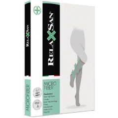 Изображение товара Гольфы компрессионные RELAXSAN Gambaletto 70 Micro (12-17 mmHg) с микрофиброй профилактика размер 4 цвет черный