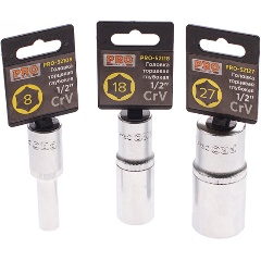 Изображение товара Головка PRO STARTUL 1/2" 8мм 6гр. глубокая (PRO-52108)