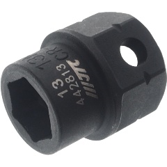 Изображение товара Ударная мини-торцевая головка JTC 442813 13 мм 1/2"