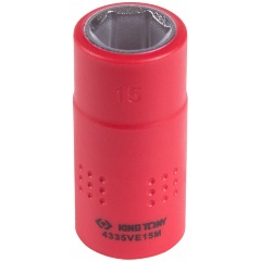 Изображение товара Торцевая головка KING TONY 4335VE15M диэлектрическая 15мм 1/2