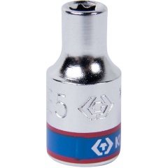 Изображение товара Торцевая головка KING TONY TORX Е-стандарт 1/4  E5 24 мм