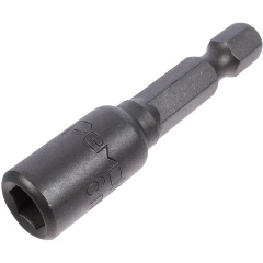 Изображение товара Головка торцевая магнитная 6 х 45 мм, хвостовик 1/4" Е, CrV, 2 шт., (уп.) РемоКолор professional