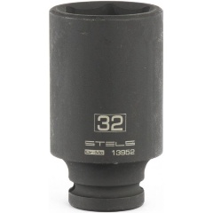 Изображение товара Головка ударная шестигранная STELS 13952 ,32 мм, 1/2, CrMo