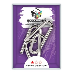 Изображение товара Головоломка металлическая DELFBRICK DLM-08 Петельки