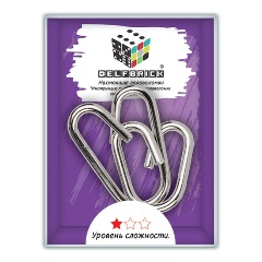 Изображение товара Головоломка металлическая DELFBRICK DLM-19 М-узел