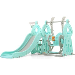Изображение товара Горка PERFETTO SPORT Маяк + качели PS-043-М ментол