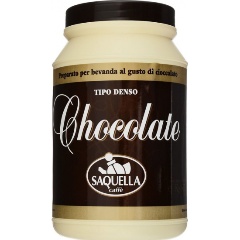 Изображение товара Горячий шоколад SAQUELLA 1 кг натуральный для напитков и десертов