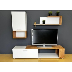 Изображение товара Гостиная WOODVILLE Одди белый / дуб золотой