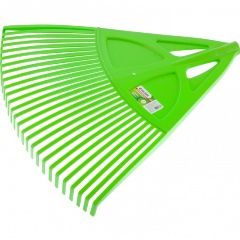 Изображение товара Грабли веерные Palisad пластиковые, 620 мм, 27 плоских зубьев, без черенка 61709