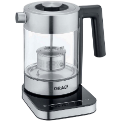 Изображение товара Электрический чайник GRAEF WK 350 стекло нержавеющая сталь 2000 Вт объем 1 литр