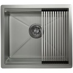 Изображение товара Кухонная мойка Granula Kitchen Space KS-5045U из нержавеющей стали с матовым покрытием