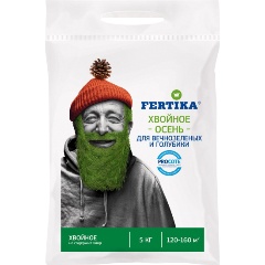 Изображение товара Удобрение гранулированное FERTIKA Хвойное для Вечнозеленых и Голубики Осень, 5 кг