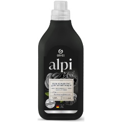 Изображение товара Гель для стирки GRASS ALPI Black для темных вещей, концентрированный, 1.8л