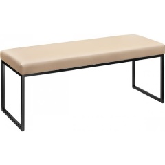 Изображение товара Банкетка GREENWEEN ALBA, черная, экокожа Light Beige