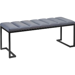 Изображение товара Банкетка GREENWEEN OMEGA, черная, Light Blue, Bulon