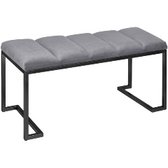 Изображение товара Банкетка GREENWEEN OMEGA MINI, черная, Bulon 850х400х435