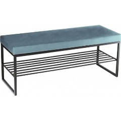 Изображение товара Банкетка GREENWEEN RUBY, черная, Light Blue